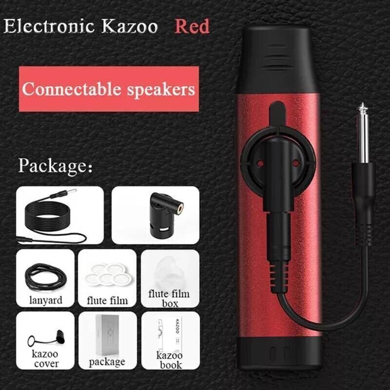 Musica elettronica Kazoo con pickup in metallo Kazoo Strumento musicale