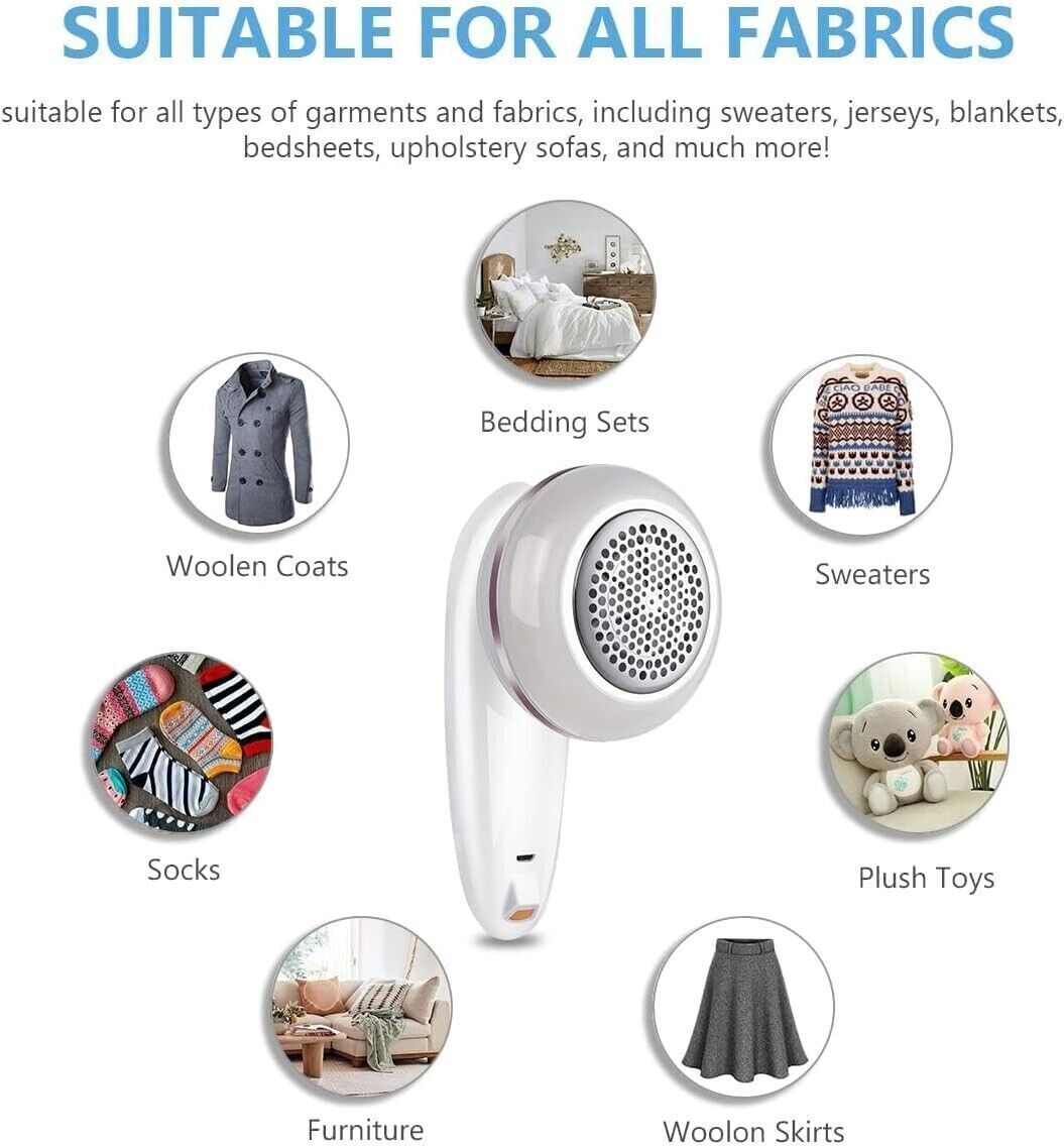 URAQT Levapelucchi Elettrico, Levapelucchi Elettrico Rasoio con Lama Extra