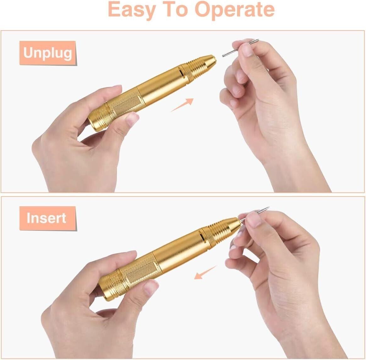Fresa per unghie per unghie acriliche Kit macchina elettrica per lima per unghie