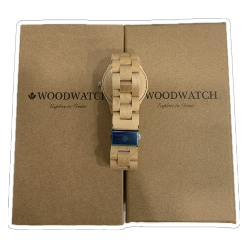 WoodWatch Lotus Maple, Orologio unisex ufficiale, Classic