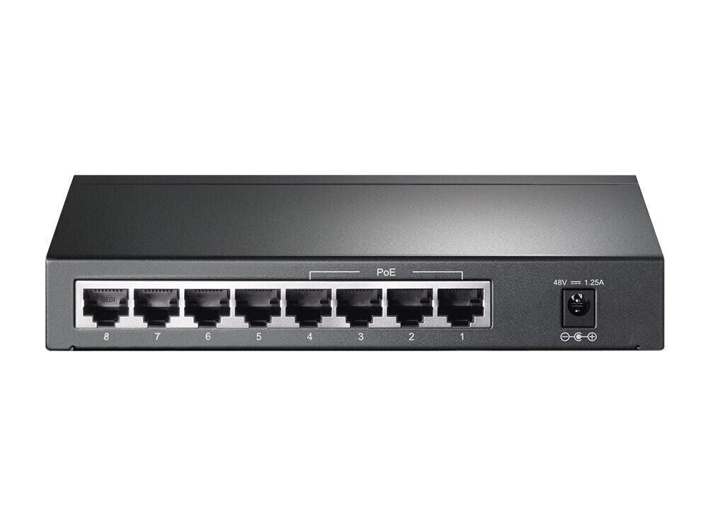 Switch PoE TP-Link Gigabit a 8 porte, 4 porte PoE+ fino a 30 W per ciascuna