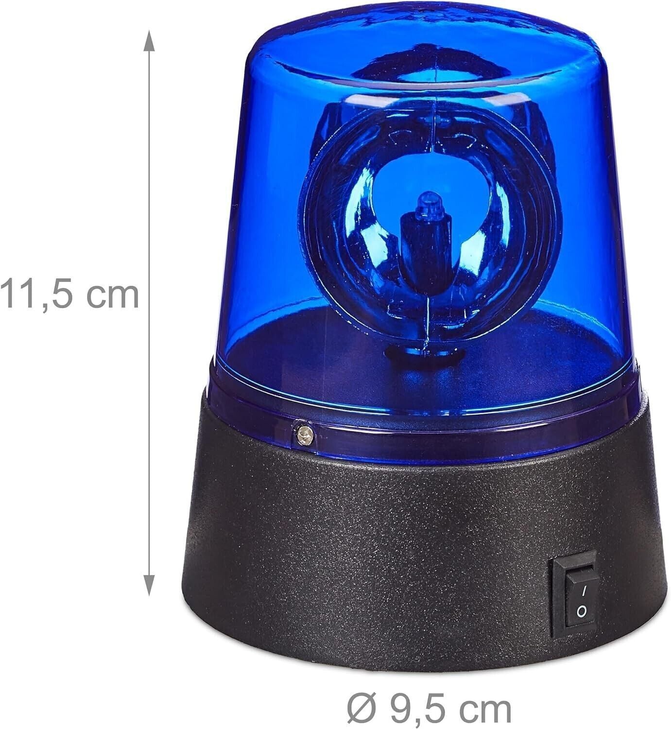 Lampada stroboscopica a LED, lampeggiante, per feste, discoteca, 360°