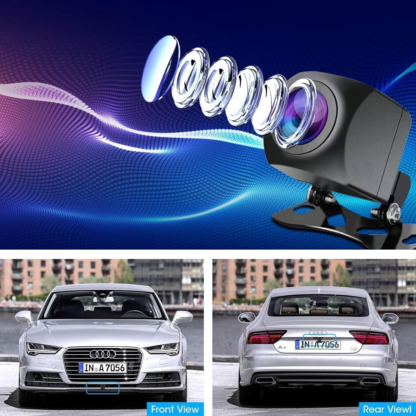 Telecamera Posteriore Retrocamera Auto per impermeabile telecamera specchietto