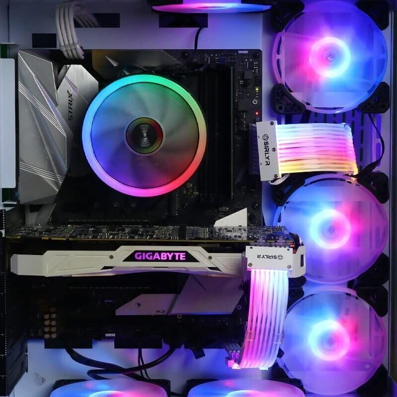 Cavi PSU RGB, cavo di alimentazione per scheda madre ARGB, kit di prolunga