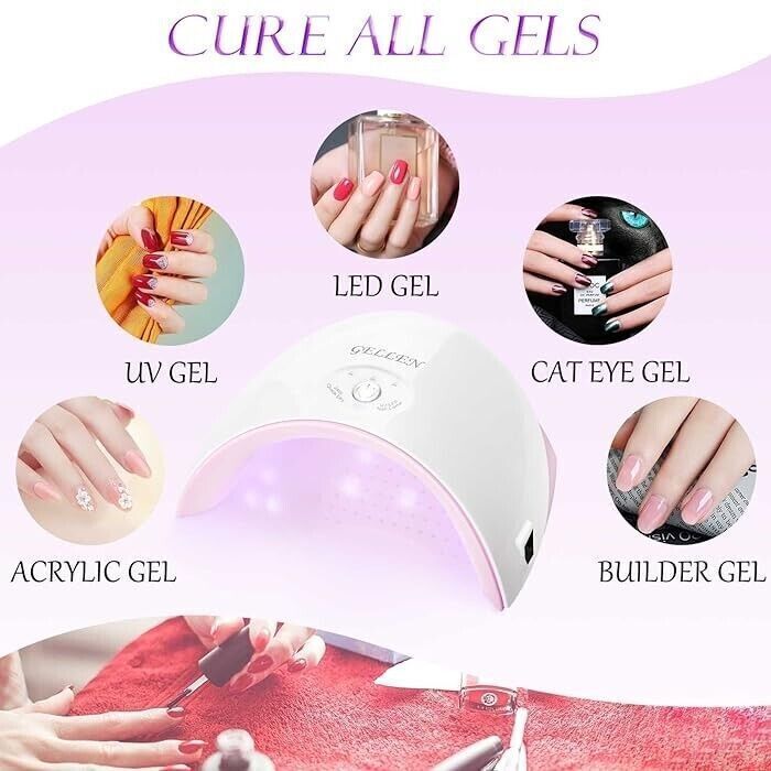 Lampada per asciugatura unghie LED UV 36W per smalto gel - Macchina per manicure