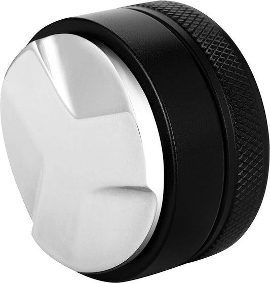 Livellatore manuale per caffè da 51 mm, livellatore per caffè a doppia testa