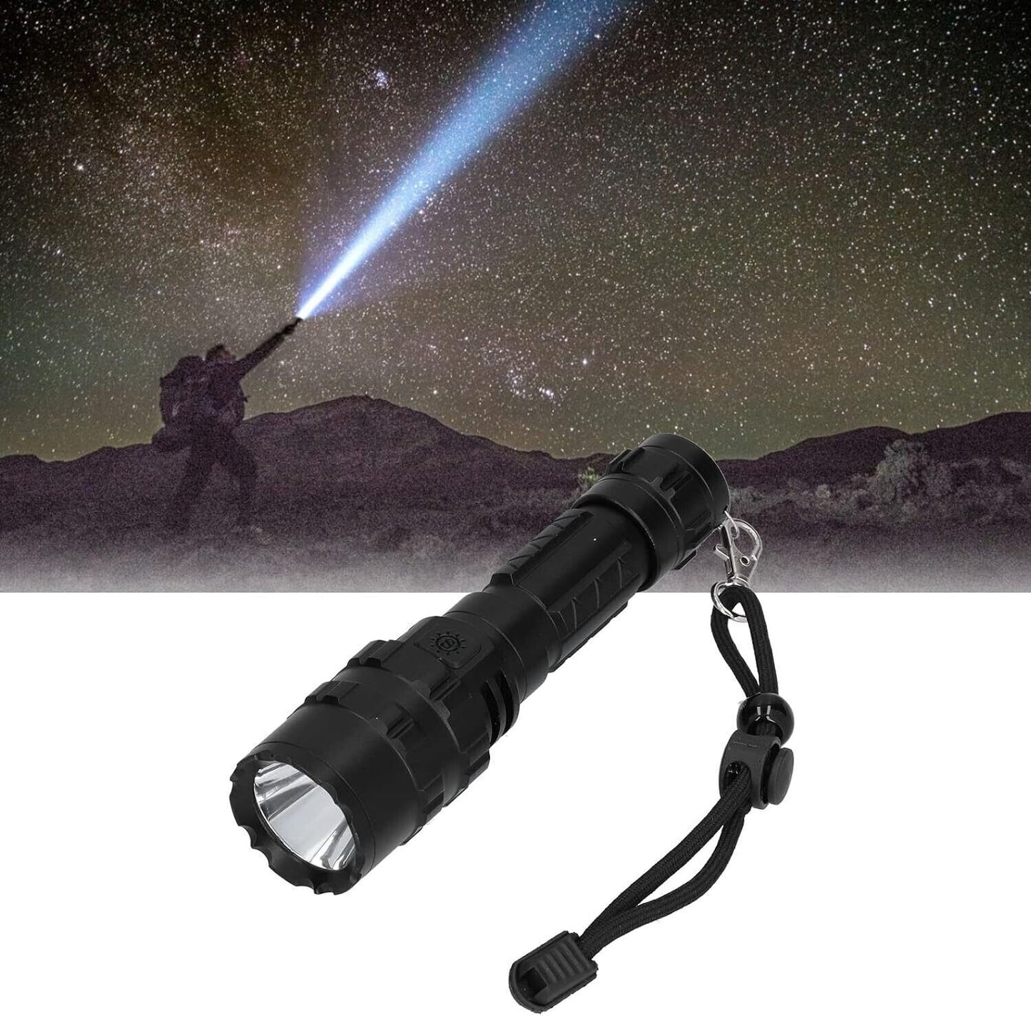 Torcia a LED, funzionamento facile, Torcia da caccia Durevole 2 modalità