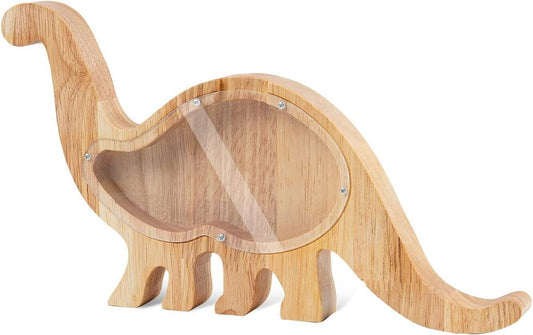 Argentino saurus Salvadanaio in legno, per bambini, per bambini e ragazze