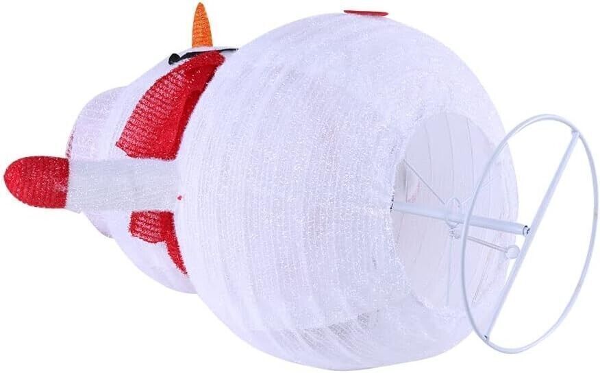 Pupazzo di neve con luci scintillanti multiuso, Pupazzo di neve di Natale