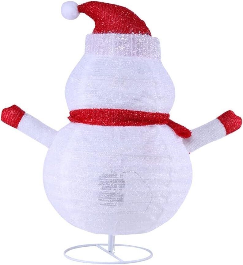 Pupazzo di neve con luci scintillanti multiuso, Pupazzo di neve di Natale