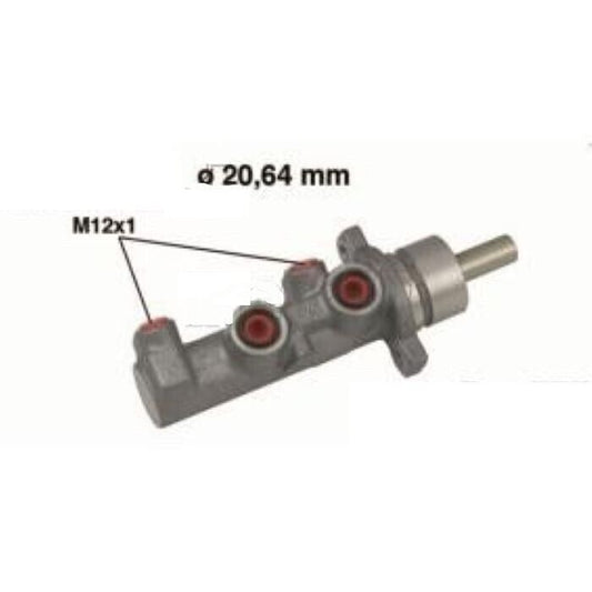 METELLI 05-0644 Cilindro maestro del freno per ALFA ROMEO 156