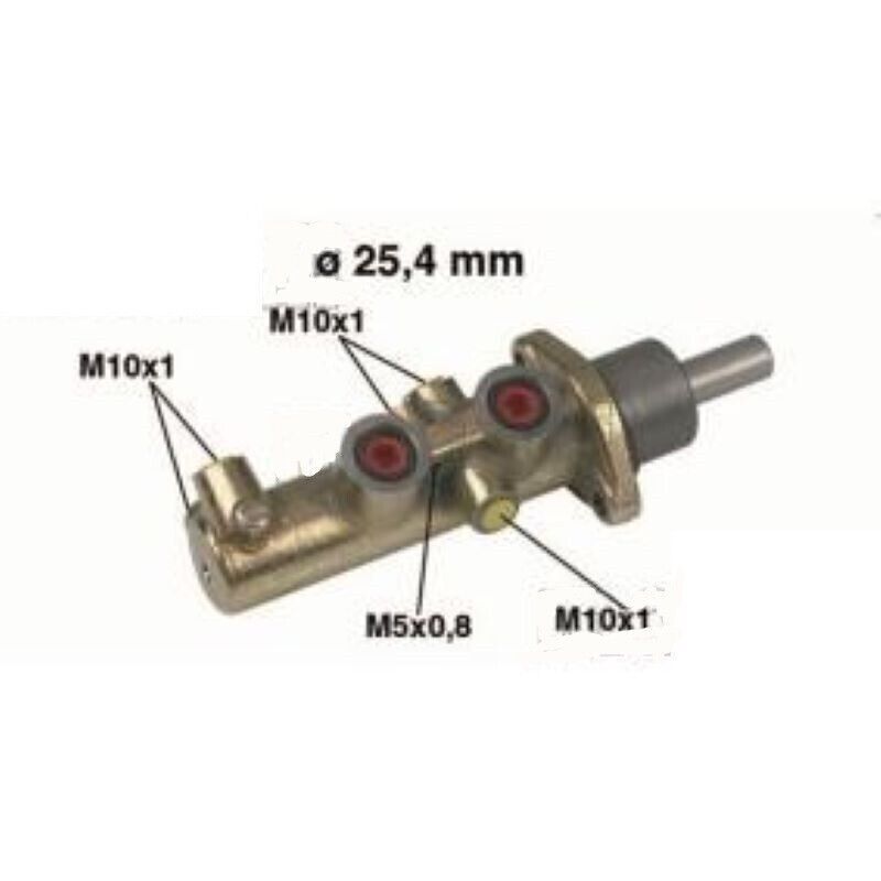 METELLI 05-0446 Cilindro maestro del freno per CITROEN LCV, FIAT LCV,PEUGEOT LCV