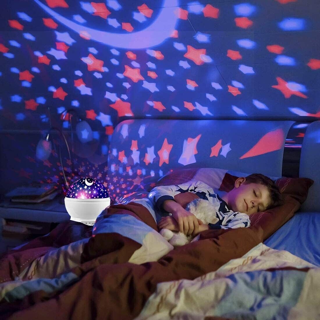 Proiettore Stellare Luci Notturne per Bambini, Regali Divertenti per Ragazzi