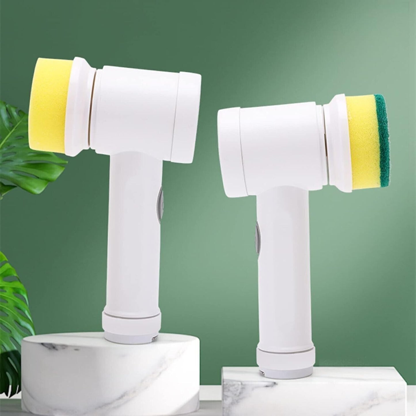 Spazzola Rotante Elettrica Per Pulizia, Spazzola Multifunzione con 5 testine