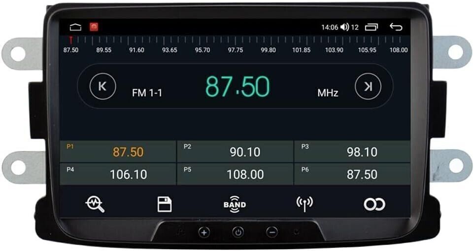 Android 10 Car DVD GPS Stereo, Radio Multimedia Wifi per Renault Duster Dacia