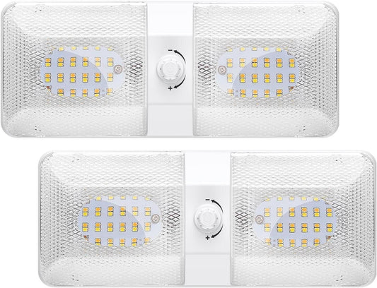 Lampada LED, 96 LED Plafoniera, 750LM Illuminazione Luci Interni,Luce Regolabile