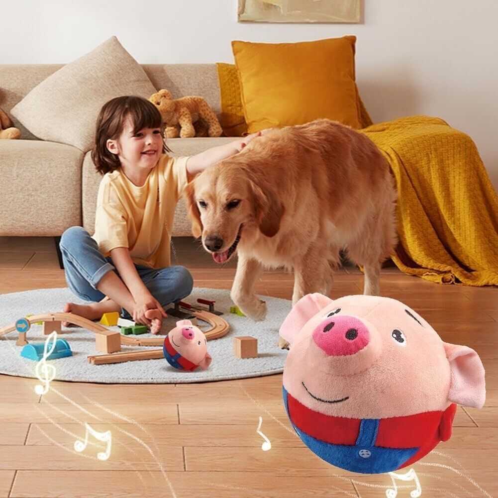 Giocattolo elettronico masticabile auto-mobile per cani, resistente ai morsi