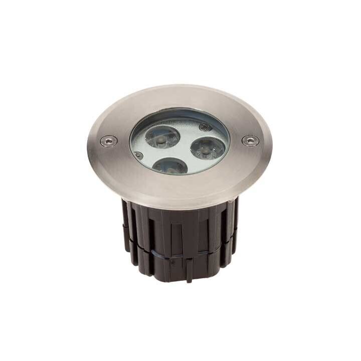 SELENE1010 Faro da incasso terra carrabile corpo in alluminio pressofuso