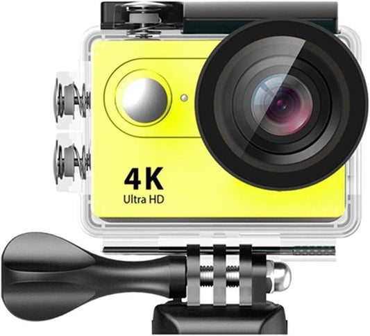Macchina Fotografica Action  Ultra HD 4K  30fps WiFi 2.0" Impermeabile Subacquea