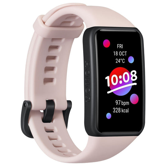 HONOR Band 6 Smartwatch AMOLED 1,47" Fitness Tracker SpO2 5ATM Rosa Coral Pink