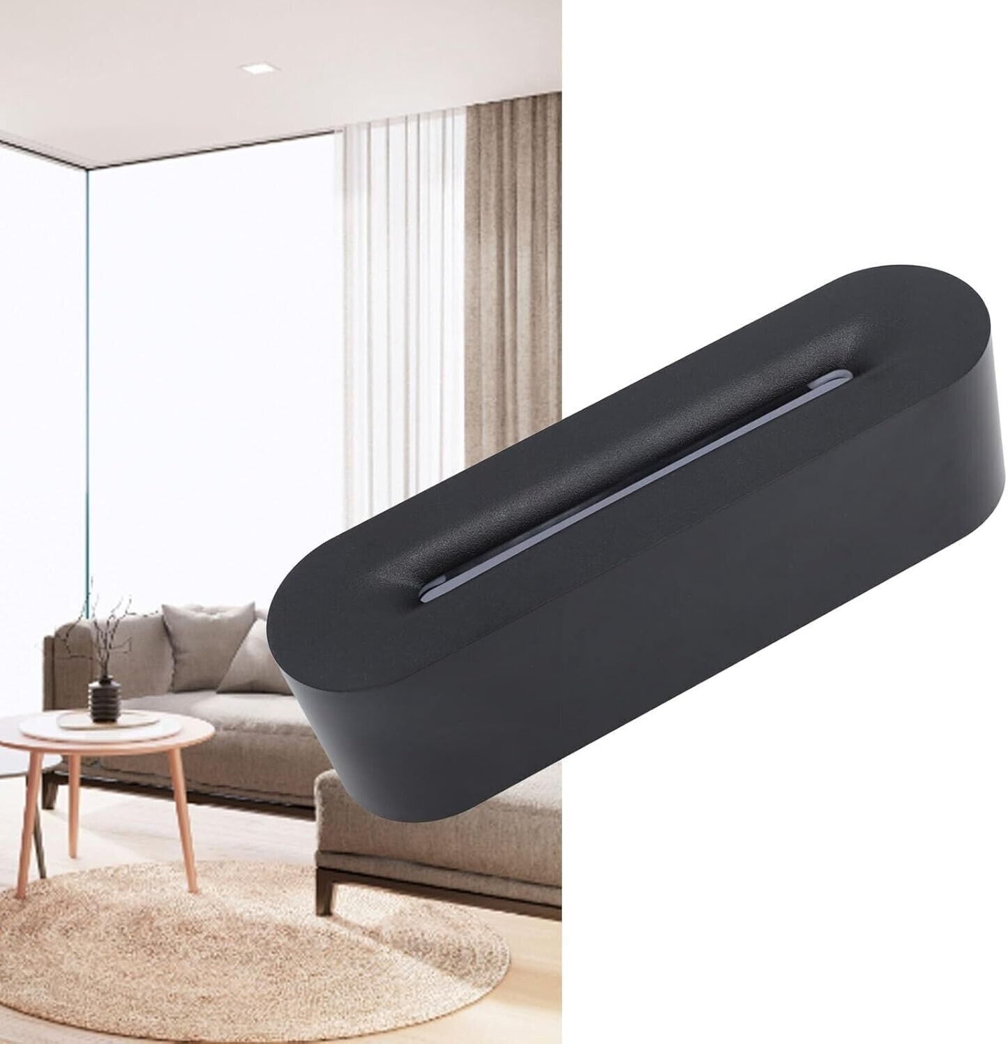 Umidificatore diffusore di fiamma a 7 colori di fiamma, serbatoio dell'acqua da