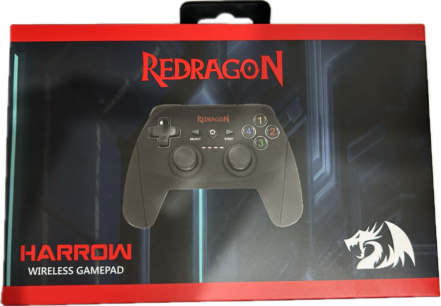 CONTROLLER GAMEPAD WIRELESS REDRAGON Harrow G808 compatibile con PC e PS3