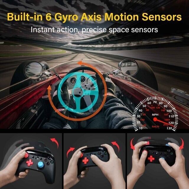 Beexcellent Switch Controller Gamepad  wireless compatibile con Nintendo Switch