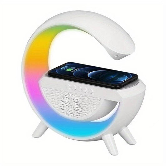 Lampada da Tavolo LED ì con Cassa Altoparlante Speaker Bluetooth e Ricarica