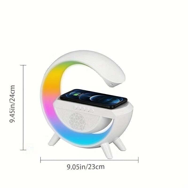 Lampada da Tavolo LED ì con Cassa Altoparlante Speaker Bluetooth e Ricarica