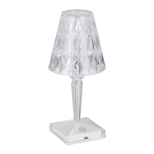Lampada da tavolo a LED in acrilico