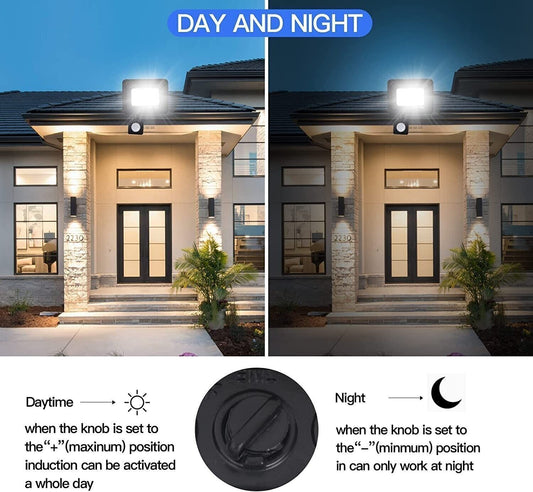 REALRY Faretto led da Esterno con Sensore di Movimento,20W Fari led da Esterno