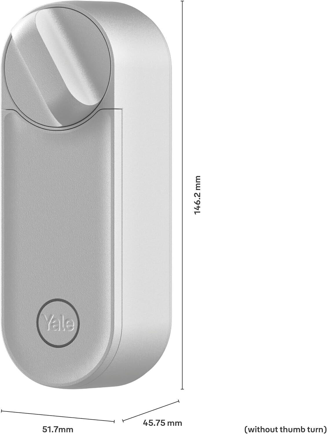 Yale Linus Smart Lock L2 Argento Serratura digitale per accesso senza chiave
