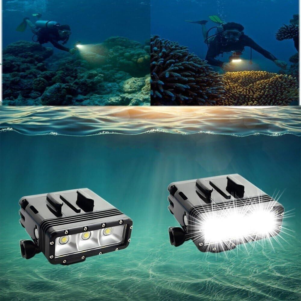 Suptig luce di riempimento a LED con doppia batteria, ad alta potenza