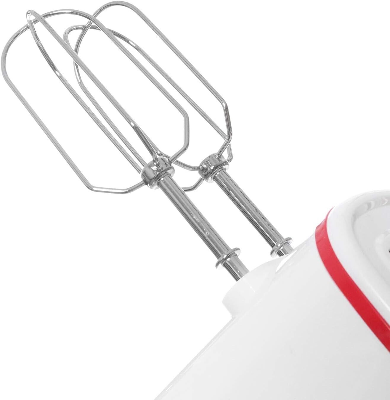 KASANOVA Sbattitore elettrico da 250 Watt ganci inox per impastare dolci