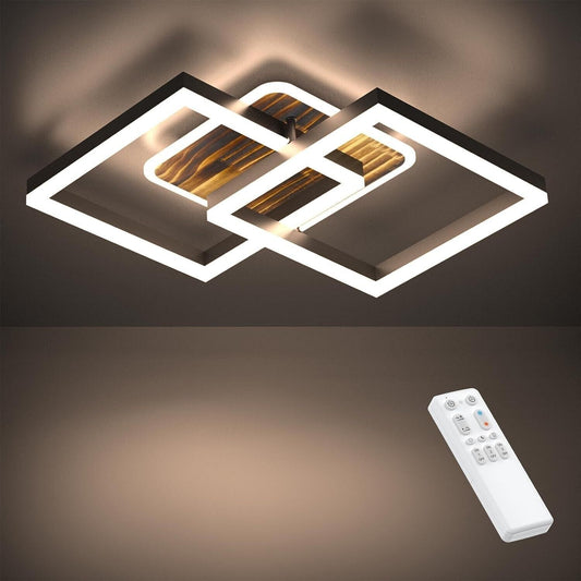 Anten plafoniera led soffitto Vintage plafoniera salotto Dimmerabile 40W 3600LM