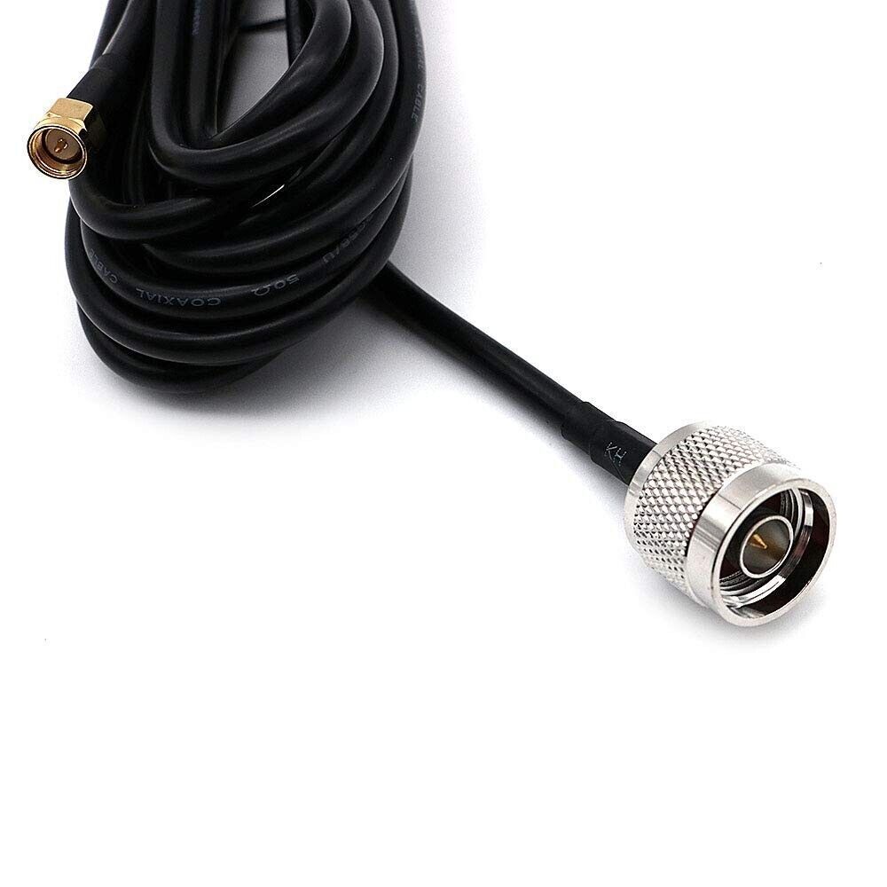 Cavo di prolunga coassiale da 6 metri a bassa perdita (50 Ohm) per radio