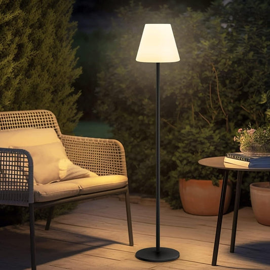 Lampada da terra solare per esterni e interni con sensore di luce RGB - IP65
