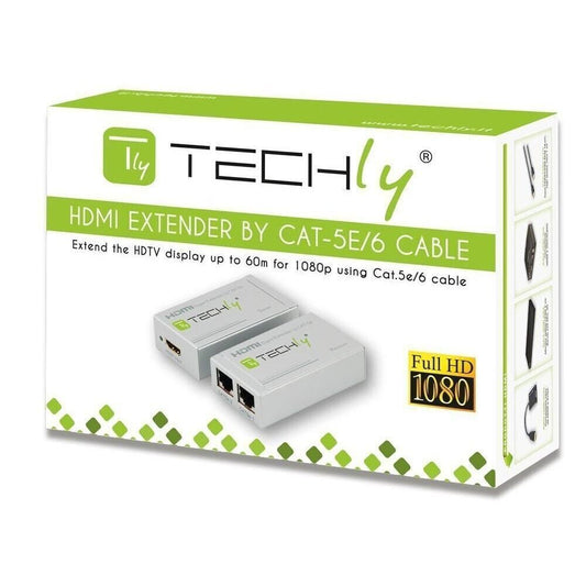 TECHLY Amplificatore HDMI su cavo CAT5/6 100 m