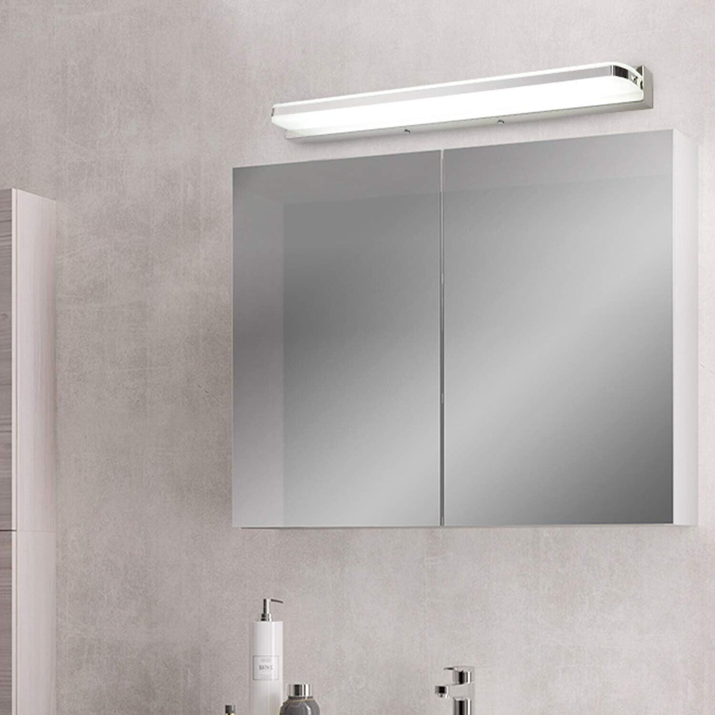 Lampada Specchio Bagno 9W 42CM - Lampada da Specchio IP44 per Bagno - Applique