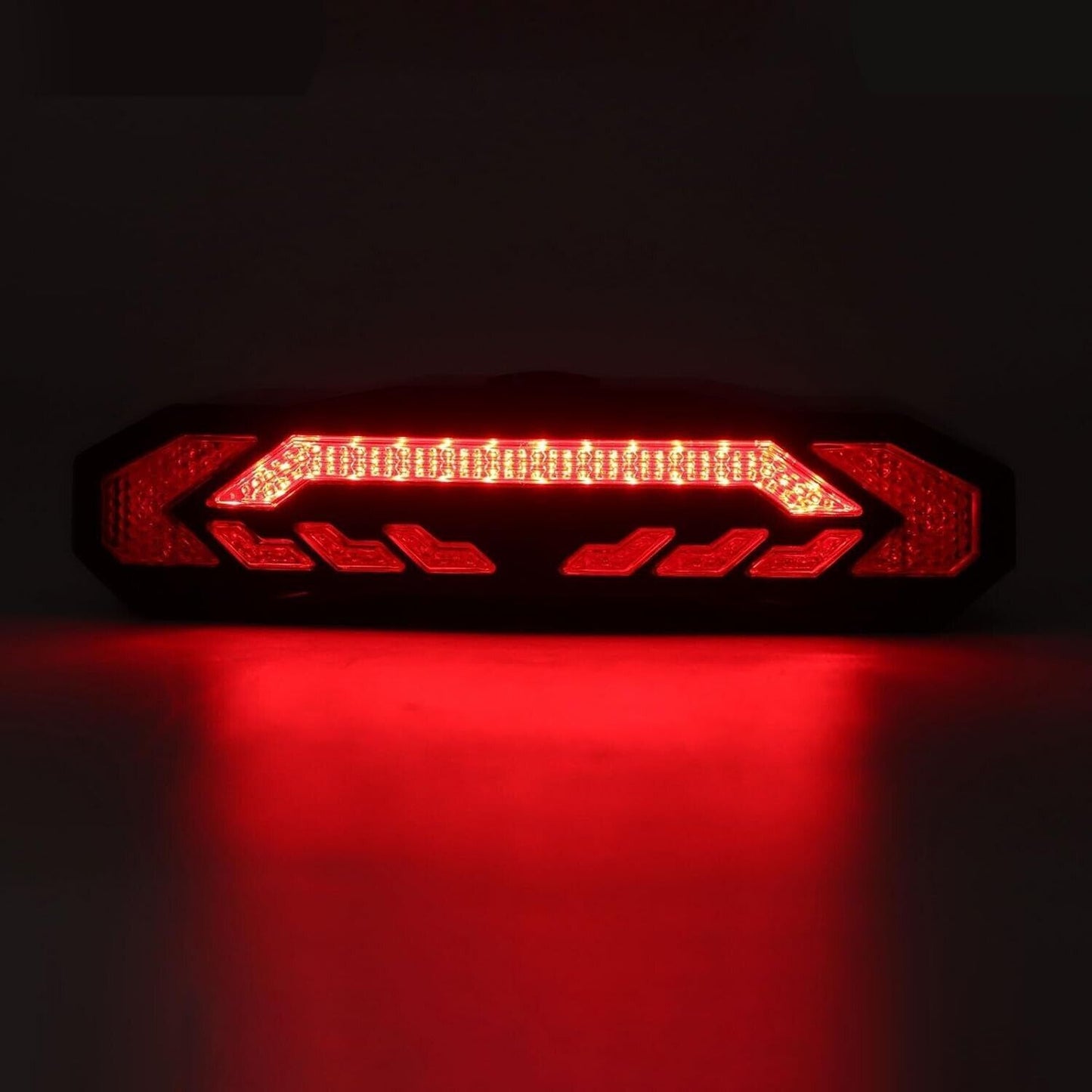Fanale Posteriore per Bici Telecomandato 31 LED COB Campanello Elettrico