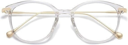 Occhiali Antiriflesso Blocca la Luce Blu Classici Rotondi Montatura da occhiali