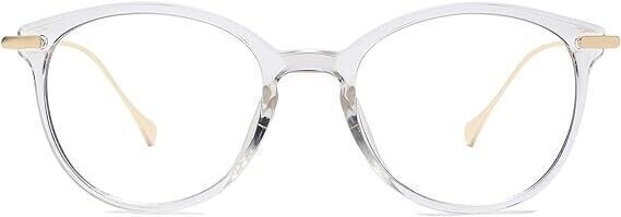 Occhiali Antiriflesso Blocca la Luce Blu Classici Rotondi Montatura da occhiali