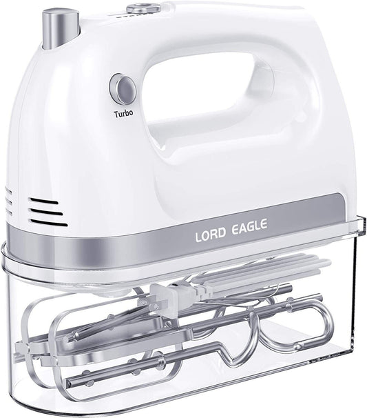 Frullatore a mano, 300 W, frullatore elettrico per preparare torte, crema per uo
