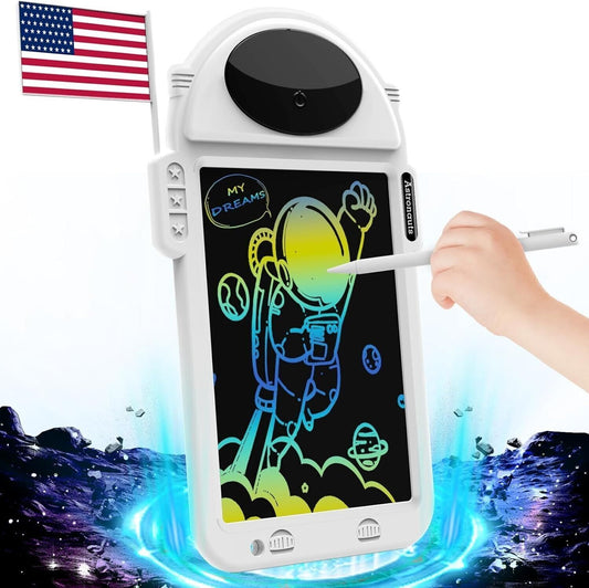 Tavoletta LCD per Scrittura Bambini, Lavagna per Scarabocchio Cancellabile da 8