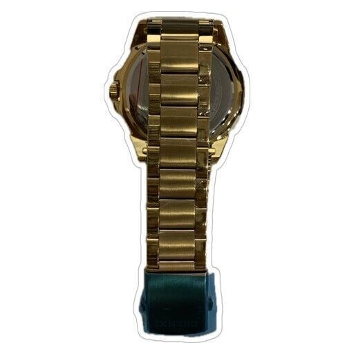Orologio da uomo Chenxi in acciaio inossidabile tono oro, quarzo giapponese