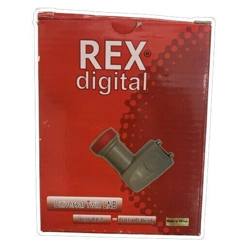 LNB UNIVERSALE TWIN 2 USCITE INDIPENDENTI CON SCHERMATURA LTE PER PARABOLA SAT