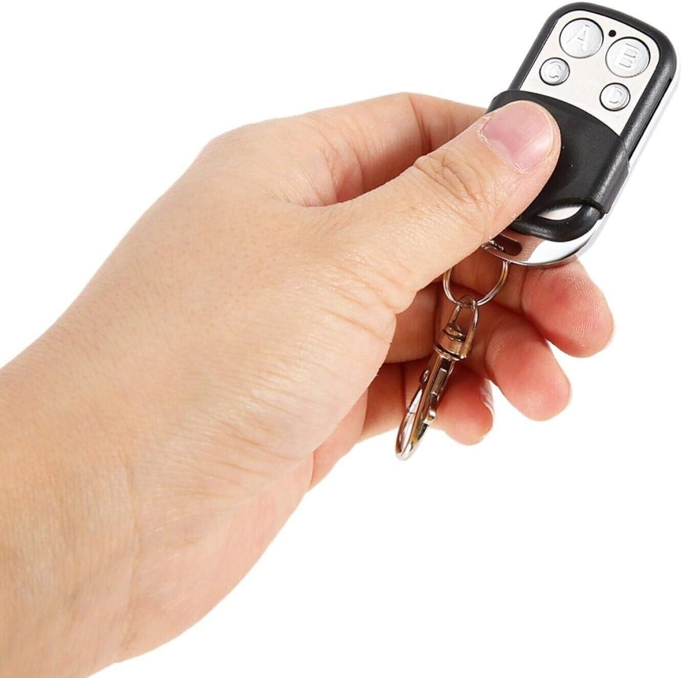 Set di 3 telecomandi universali, Codice fisso, con frequenza 433,92 MHz