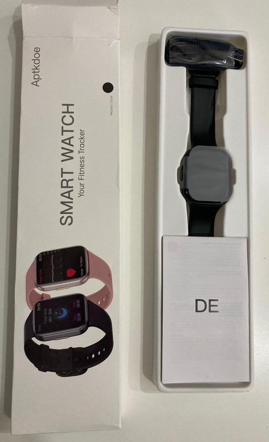 Aptkdoe Smartwatch Uomo Donna 47mm HD Schermo Tattile Orologio 112 Modalità Spor