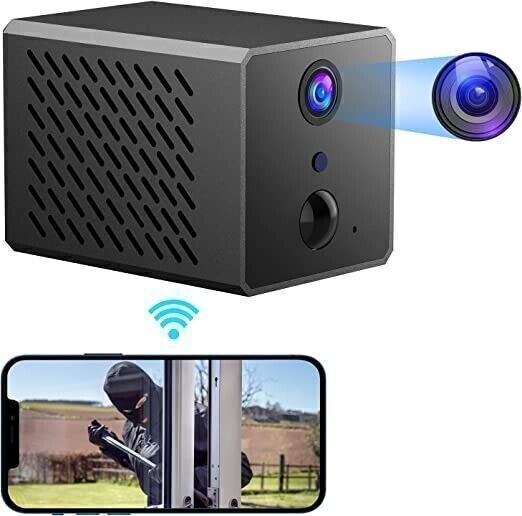 Telecamera Spia Microcamera 1080P Wifi Interno Senza Fili Visione notturna