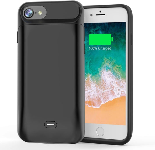 Cover Batteria compatibile con iPhone 6s/6/7/8/SE 2020, 4,7", 6600mAh Cover